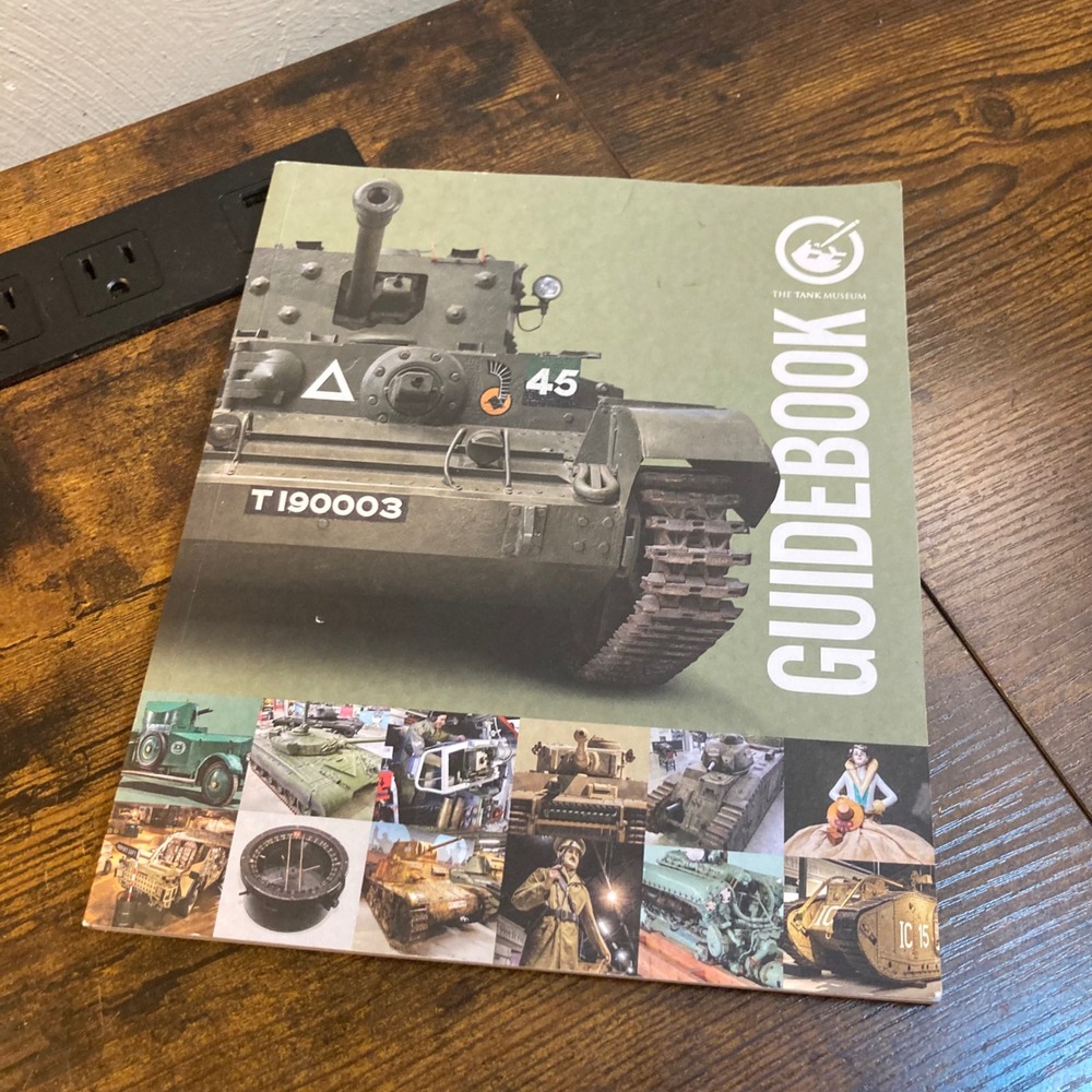 The Tank Museum Guidebook Bovington UK Military History Armored Vehicles Book